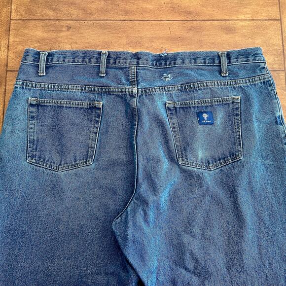 RK Brand Work Wear Denim Jeans Mens 46 x 30 : A-54 - Picture 3 of 13